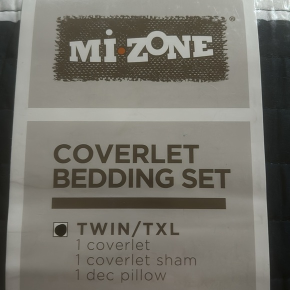 NWT Mi Zone Twin/TXL Coverlet Bedding Set - Picture 7 of 14